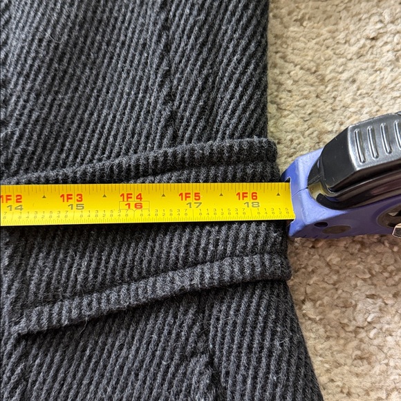 Women’s Ann Taylor Loft Winter Jacket Peacoat Charcoal Gray Sz M - Picture 15 of 15